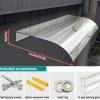 Transparent Curved Polycarbonate Door Canopy view 4