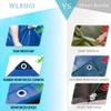 WLRHGl WLR010 Fabric Tarp, 1 x 46.5 m, Waterproof and Mold-Resistant, Blue view 2