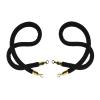 2-Pack Velvet Stanchion Ropes with Hooks, 50–150 cm view 1