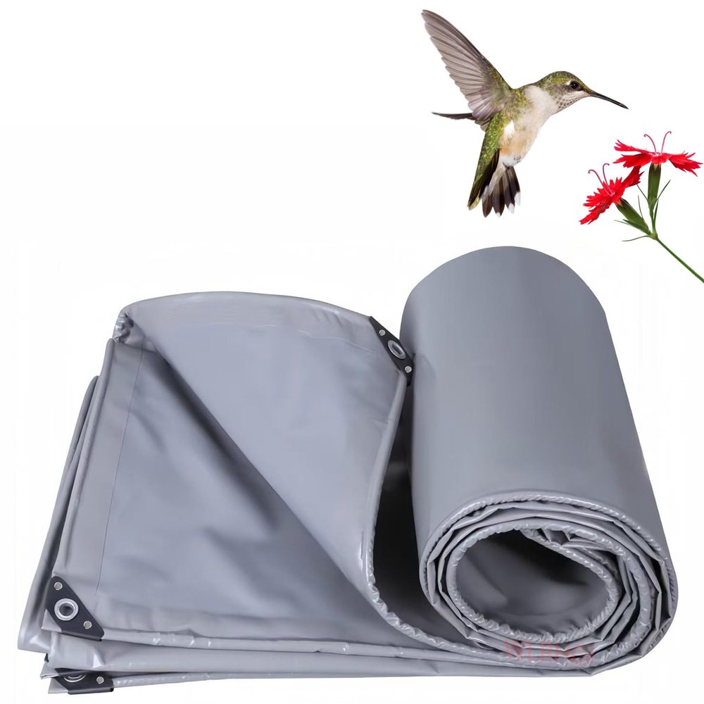 WLR010 Waterproof Tarp, 0.5 x 32.5 m, Gray