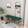 Coat Rack with Shoe Bench view 3