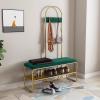 Coat Rack with Shoe Bench view 4