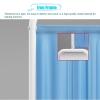 XWOEOAOQ Medical Privacy Screens, Divider for Standing Doors (White, 5 Panels) view 4