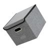 Sewroro Foldable Fabric Clothing Storage Box with Lid view 1