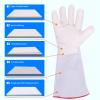 Asixxsix Cryogenic Gloves, -500/-260 Frost-Protection Gloves for Liquid Nitrogen, Cold Storage and Dry Ice view 4