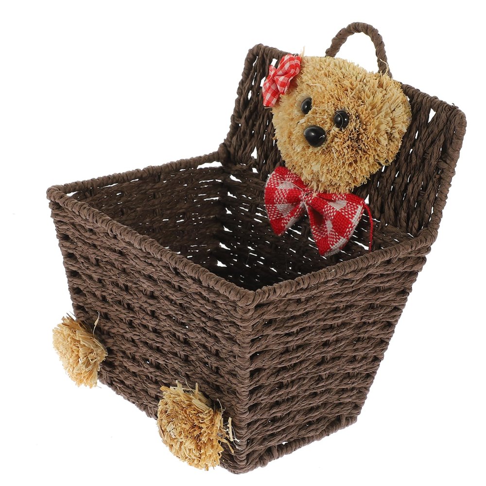 BESTonZON Woven Wall Hanging Basket for Home and Kitchen