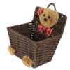 BESTonZON Woven Wall Hanging Basket for Home and Kitchen view 1
