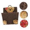 BESTonZON Woven Wall Hanging Basket for Home and Kitchen view 3