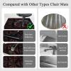 Tkuhknag Non-Slip Office Chair Mat for Hard Floors, 60 x 70 cm view 3