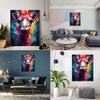 TANGFEIY Paint by Numbers Kit, Giraffe, 40 x 50 cm, Unframed view 4
