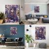 TANGFEIY Paint by Numbers Set, Genshin Impact Mona, for Adults and Beginners, with Brushes and Acrylic Paint, Wall Decor, Gift, Unframed (40 x 50 cm) view 4