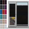 Pleated Blind 64 x 90 cm, Black, No-Drill Clamp-Fit view 1