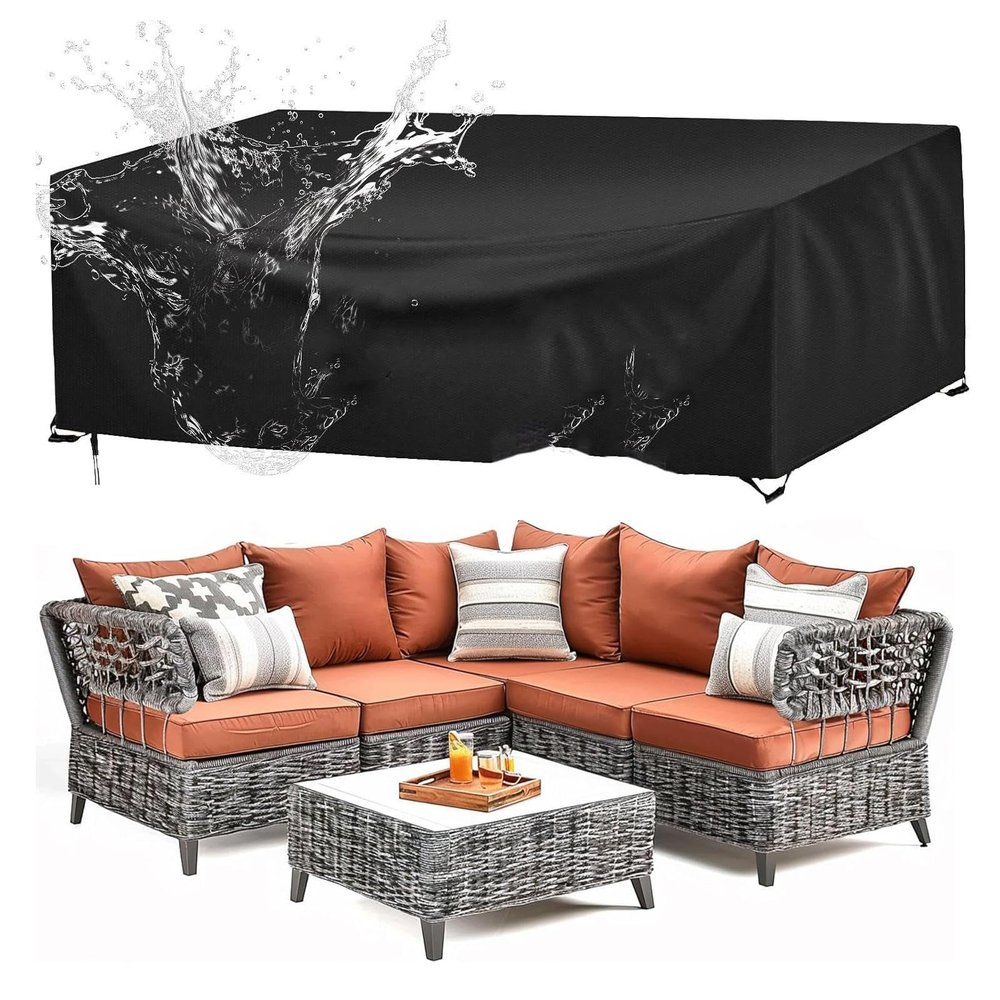 Winterproof Patio Furniture Cover 120 x 55 x 60 cm (L x W x H), 600D Oxford Fabric