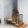 Nordic-Style Black Iron Stair Railing, 95 cm view 4