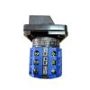 YLQUXEUV Latching 4-Position Rotary Cam Switch LW28-20/LW26-20, 660 V, 20 A, 3-Stage, 3-Pole view 2
