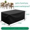 AJALGZ 420D Oxford Patio Furniture Cover, 125 x 105 x 85 cm view 3