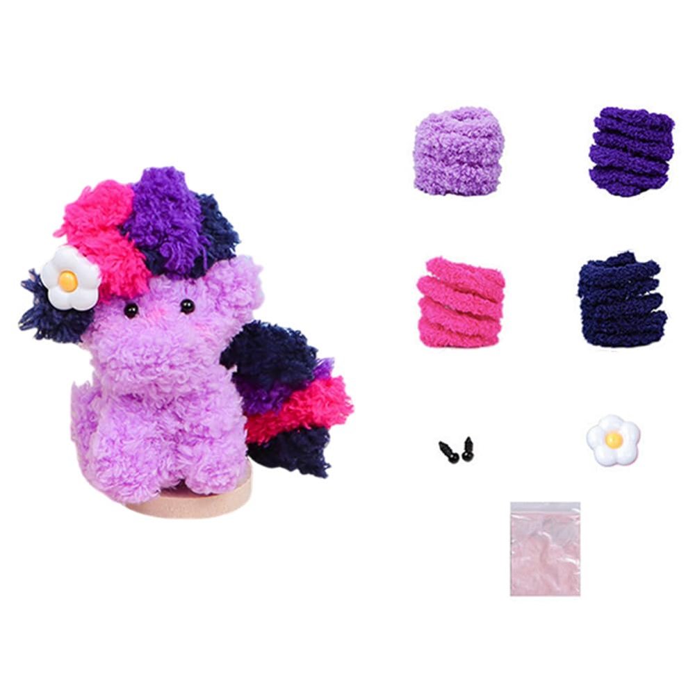 Plush Chenille Stem DIY Craft Set with Accessories
