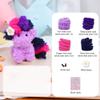 Plush Chenille Stem DIY Craft Set with Accessories view 2