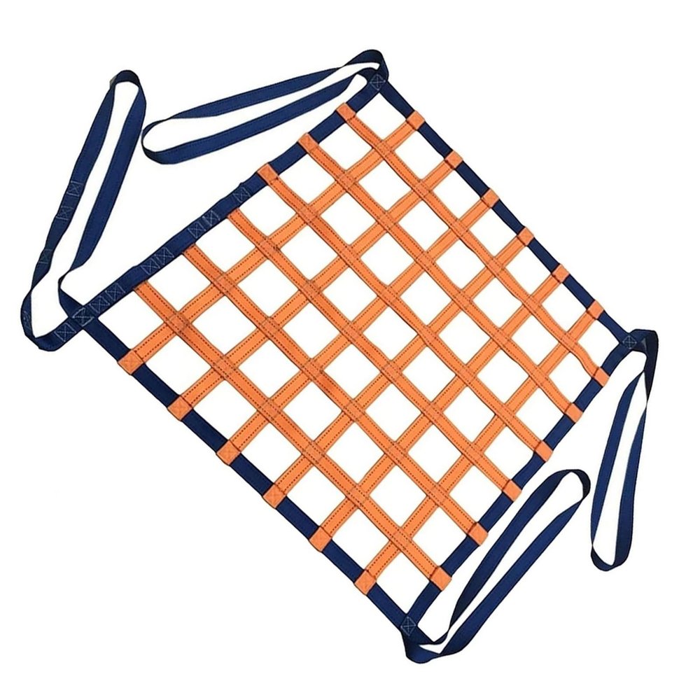PAUANI Suspended Lifting Net, Flat Nylon Cargo Net, Customizable, 0.3–3.5 Ton Capacity (3 x 3 m, 15 cm Mesh, 2.5 t)