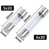 MOOEDJKL 50-Piece 250 V Fast-Acting Glass Fuse Set, 5 x 20 mm and 6 x 30 mm, 0.1/0.2/0.3/0.5/1/2/3/4/5/6/8/10/15/20/25/30 A (50 pcs, 6 x 30 mm, 8 A) view 2