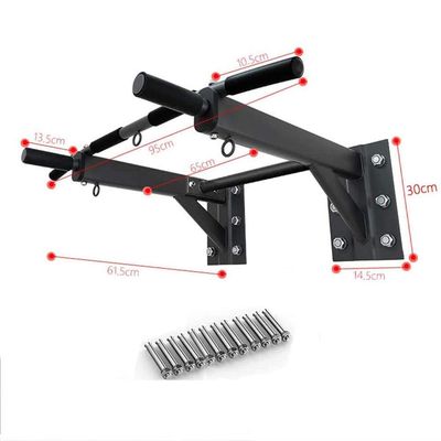 WTLONBF Wall-Mounted Pull-Up Bar for Indoor Fitness, 300 kg Safe Load, Style 2