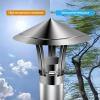 YFAURNDE Stainless Steel Chimney Cap, 150 mm view 3
