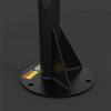 WTLONBF Wall-Mounted Pull-Up Bar, Black, 100 x 35 x 15 cm view 3