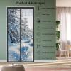 AQKaki Magnetic Thermal Insulated Door Curtain view 4