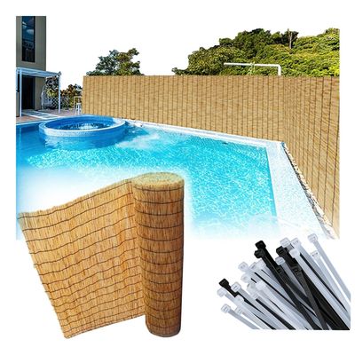 Decorative Reed Privacy Fence for Balcony, Garden, Patio and Backyard