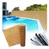 Decorative Reed Privacy Fence for Balcony, Garden, Patio and Backyard view 1
