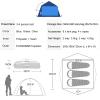 Automatic Camping Tent with Easy Instant Setup, Portable Shelter for Sun Protection, Travel, and Hiking view 3