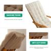 Rocking Chair and Sun Lounger Cushion, Hypoallergenic Replacement Cushion view 3