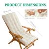 Rocking Chair and Sun Lounger Cushion, Hypoallergenic Replacement Cushion view 4