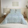 UNIVERSDECOR 6-Piece Reversible Bedding Set for 160 x 200 cm Bed, Cashmere Blue view 2