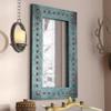 Rustic Farmhouse Bathroom Vanity Wall Mirror view 1