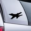 Jet Aircraft Army Plane Decal – Orange, 20 × 10 cm view 3