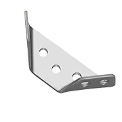 32-Piece Stainless Steel Corner Brackets with Screws