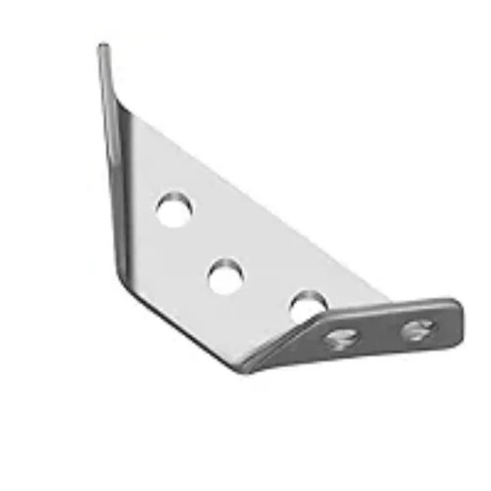 32-Piece Stainless Steel Corner Brackets with Screws