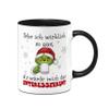 Tassenbrennerei Grinch Mug – Do I Really Look Like I Care? (Black) view 1