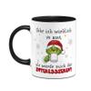 Tassenbrennerei Grinch Mug – Do I Really Look Like I Care? (Black) view 2