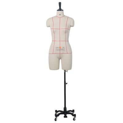 AITEKODVG Plus-Size Female Dress Form, Sewing Mannequin Torso for Girls, White, L-160/84A