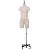 AITEKODVG Plus-Size Female Dress Form, Sewing Mannequin Torso for Girls, White, L-160/84A view 1