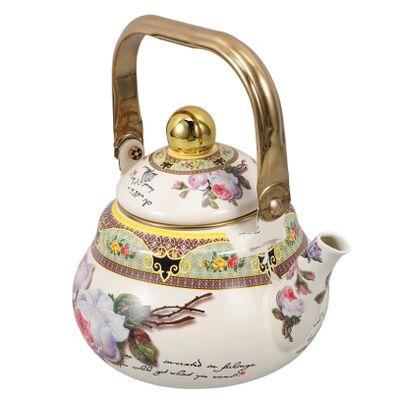 MAGICLULU 1.5 L Vintage Enamel Tea Kettle