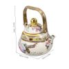 MAGICLULU 1.5 L Vintage Enamel Tea Kettle view 2