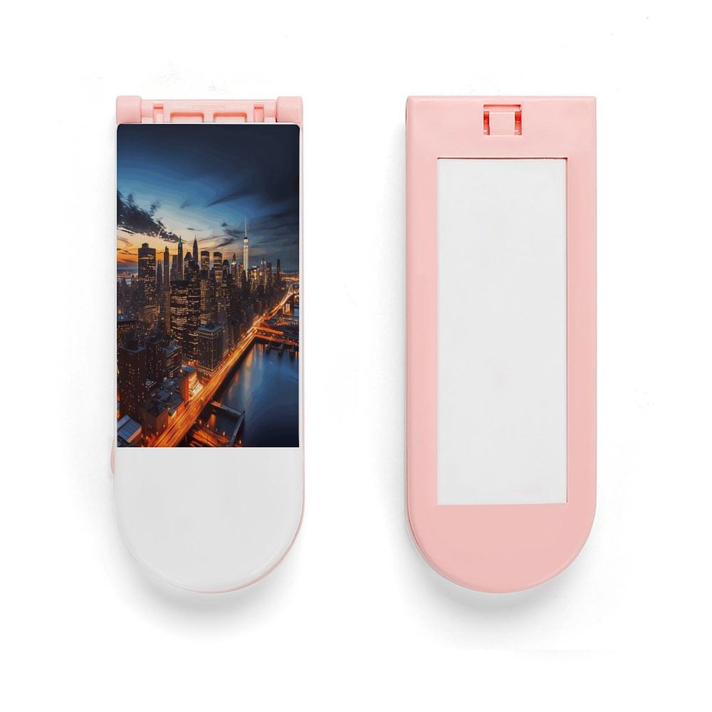 YKUDBN Portable Phone Stand with Mirror and NYC Print