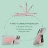 YKUDBN Portable Phone Stand with Mirror and NYC Print view 3