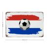 Retro Metal Sign, Paraguay Soccer Theme, Vibrant Colors, 20.3 x view 2