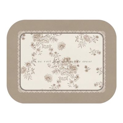 Dish Drying Mat, Quick-Drying Absorbent Kitchen Counter Mat, 30 x 40 cm