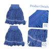 Ciieeo 2-Pack Water-Absorbent Cotton Replacement Mop Heads view 3