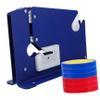 STOBOK 6-Roll Steel Tape Dispenser with Trimmer and Tape for Stores and Supermarkets view 1